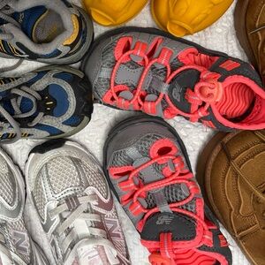 Girl shoe bundle of 10 (sz 4.5-9, mostly 5)